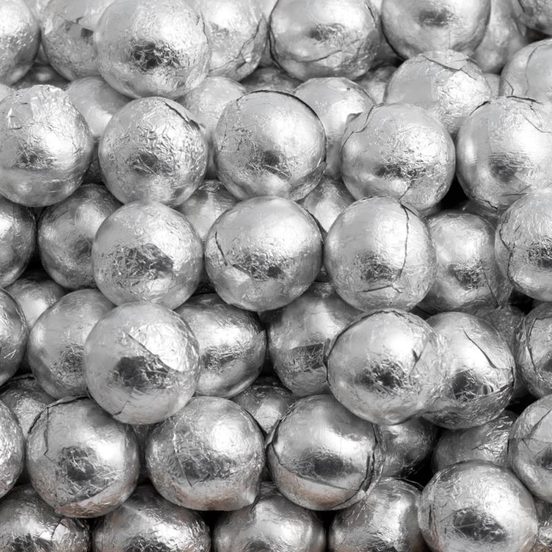 Chocolade Ballen Zilver