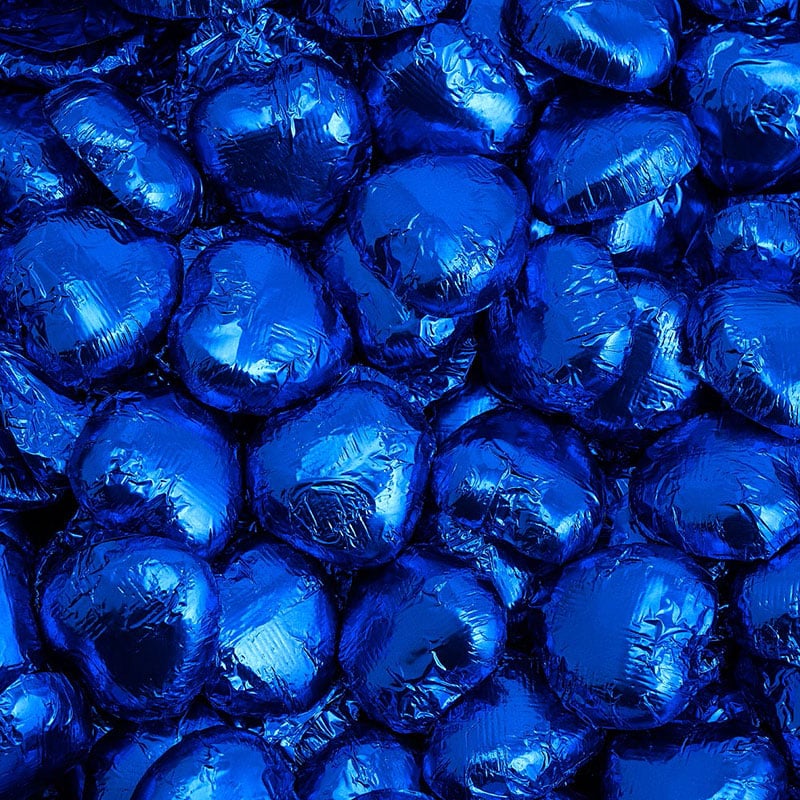 Chocolade Harten Royal Blue