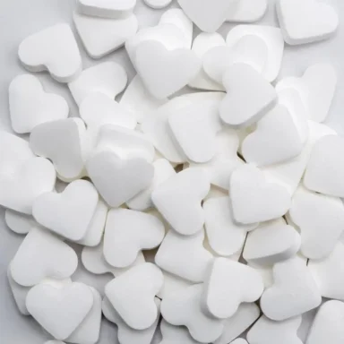 Pepermunt Hartjes Suikervrij - 1 kg (1000 stuks) Bedankjes voor Elk Feest