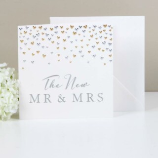Deluxe Amore Kaart - The New Mr & Mrs