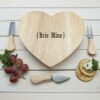 romantic brackets heart cheese board per975 001