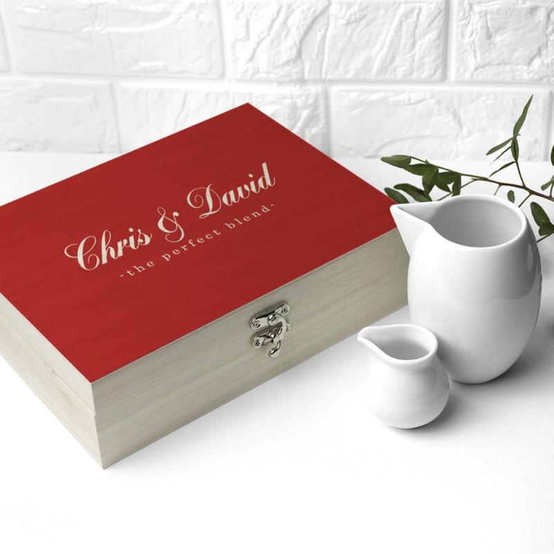 personalised the perfect blend tea box per3095 001 1