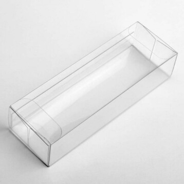 Transparante doos (sluiting aan de zijkant) 13 x 3.5 x 2.5 cm - 10 Stuks