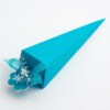 Punt Doosjes Turquoise Zijdeglans – 15.5 cm – 10 Stuks