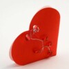 Hartvormige Doosjes – Rood Zijdeglans – 6.5 x 1.5 cm – 10 Stuks