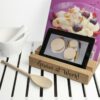 personalised double kitchen recipe book or tablet holder per2375 ser