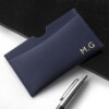 personalised luxury leather card holder per3207 nav