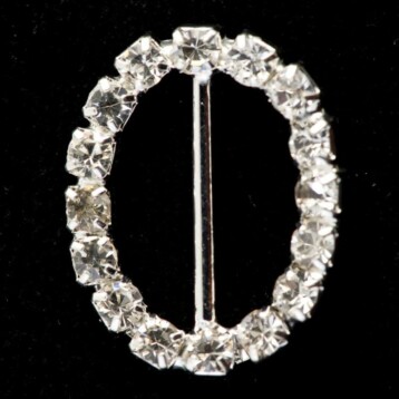 Diamant Gesp Ovaal Medium - 10 stuks