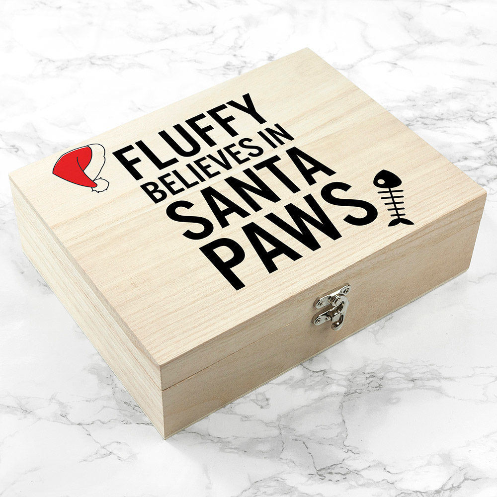 personalised pets santa paws christmas eve box per2984 sml