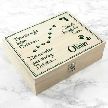 personalised pets twas the night before christmas eve box per2983 sml
