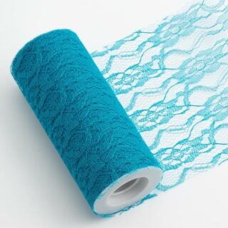 Turquoise Kant op Rol - 15 cm x 10 m