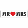 Kentekenplaat Mr & Mrs