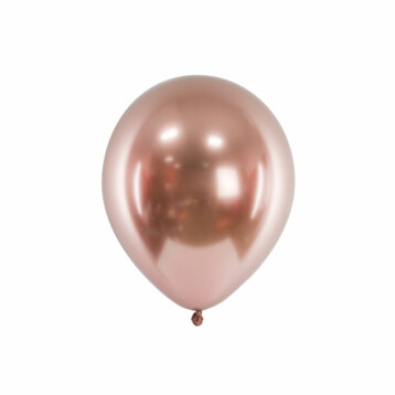 Glossy ballonnen Rose Goud