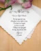 Gepersonaliseerde Zakdoek Liefste Moeder als Emotioneel Bruiloftscadeau met Naam