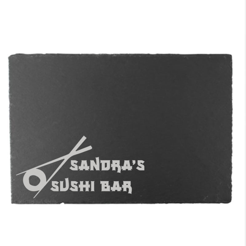 Gepersonaliseerd Sushi Bord met Naam