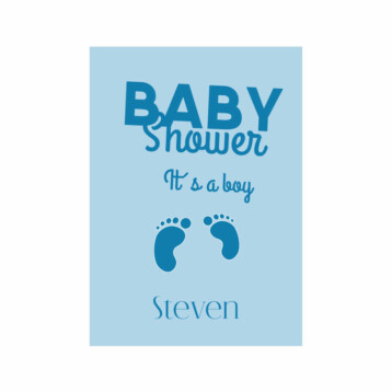 Baby Shower Stickers Boy