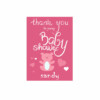 Roze Babyshower Stickers