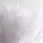 Roze Organza Tule Schulprand - 50 Stuks
