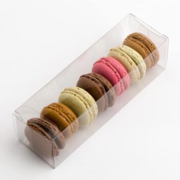 Transparante Doosjes - Perfect voor Stijlvolle Presentatie van Macarons