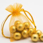 Organza zakjes Goud (10st)