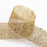 Gaas Glitter Lint Goud - Afbeelding 5