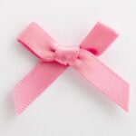 Satijnen Strikjes Oud Roze 3 cm - 100 stuks