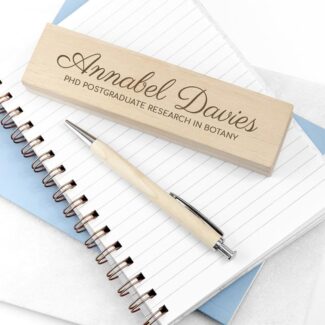 Afstudeercadeau Pennenset Gepersonaliseerd