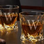 Amber Twist Whiskey Glas