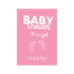 Baby Shower Stickers Girl