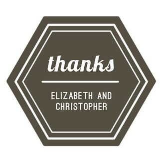 Bedankt Sticker Thanks
