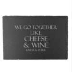 Gepersonaliseerde Kaasplank - Cheese & Wine Editie