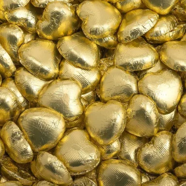 Chocolade Harten Goud