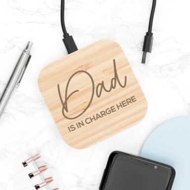 Draadloze Oplader Gepersonaliseerd - In Charge
