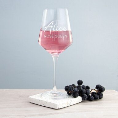 Gepersonaliseerd Queen Wijnglas