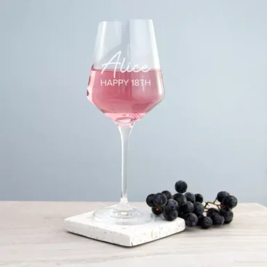 Gepersonaliseerd Wijnglas Verjaardag.4