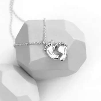 Gepersonaliseerde Babyvoetjes Ketting