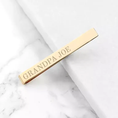 Gepersonaliseerde Gouden Dasspeld