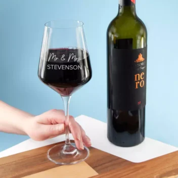 Gepersonaliseerde Koppels Wijnglas