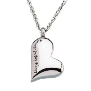 Hart van Herinnering Ketting - Gedenksieraad