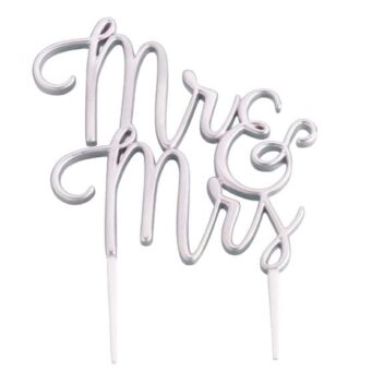 Mr en Mrs taarttopper