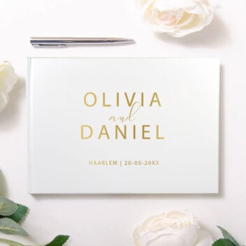 Gastenboek met 56 Kleurenopties 2