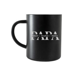 Gepersonaliseerde Koffiebeker "PAPA"