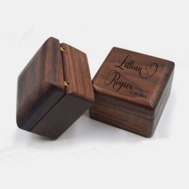 Gepersonaliseerd Ringdoosje Lilian