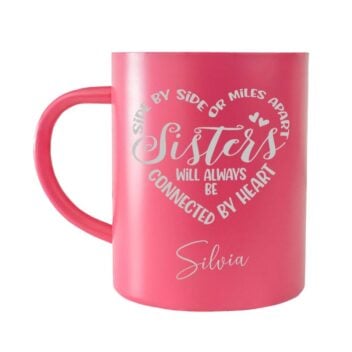 Gepersonaliseerde Thermomok "Sisters"