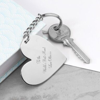 Gepersonaliseerde Sleutelhanger Hart