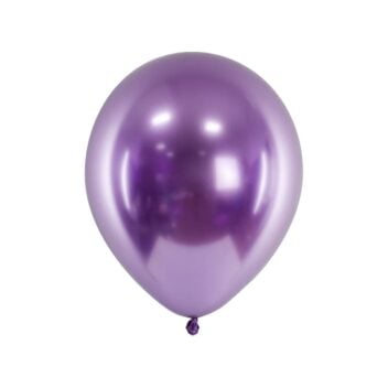 Glossy Ballonnen Paars