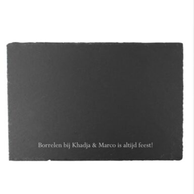Gepersonaliseerde Borrelplank met Gravure
