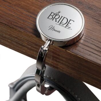 Gepersonaliseerde Tassenhaak 'Bride Babe'