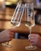 Luxe champagneglas met gegraveerde naam en functie
