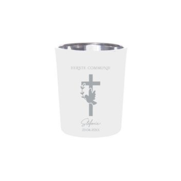 Sacrale Schittering Theelichthouders wit